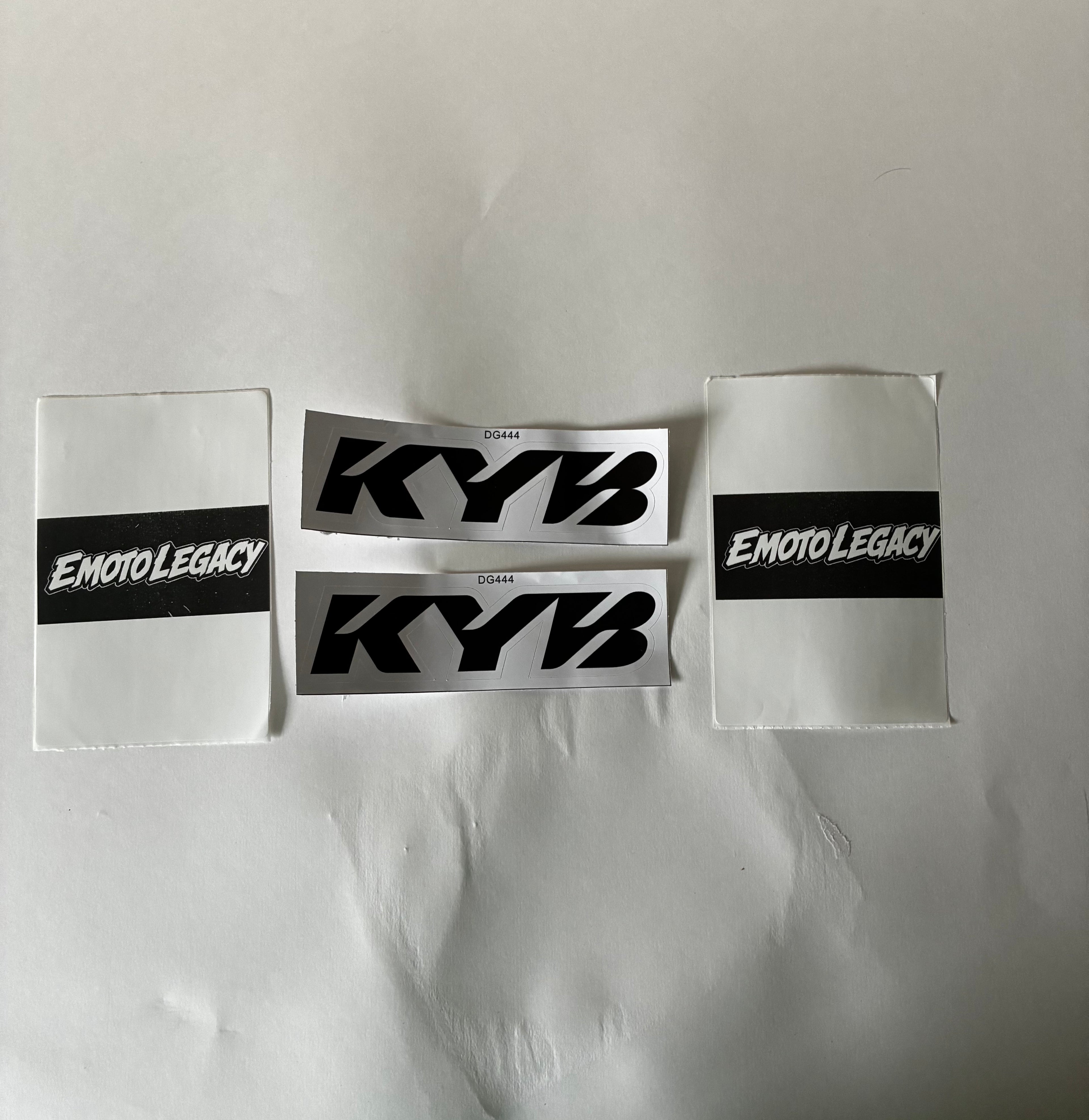 KYB FRONT FORK STICKERS (SET OF 2)