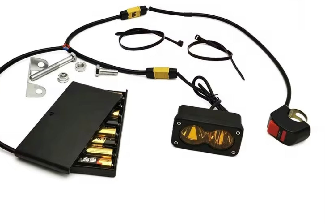 Battery powered Baja light