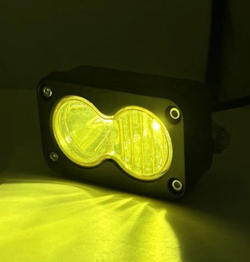 Battery powered Baja light